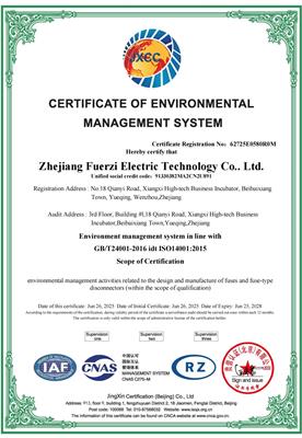 ISO 14001:2015 Environmental Management Systems